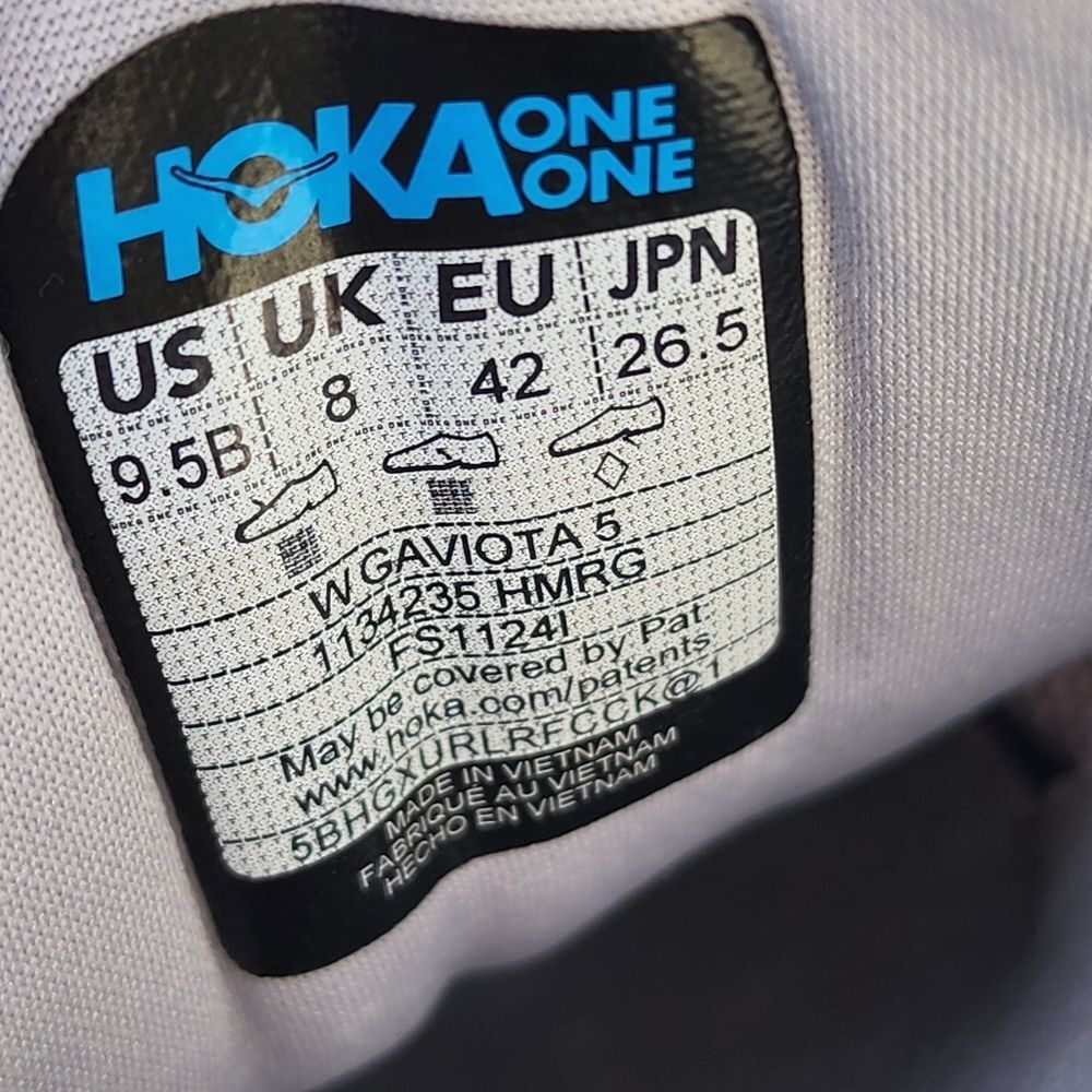 HOKA GAVIOTA 5 - Womens Sneakers - SIZE 9.5B - Picture 9 of 9